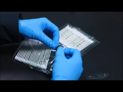 リントフリー エコ紙 綿のスワブ 3 インチ 4.7mm 掃除用