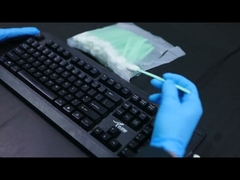 エレクトロニクス 円形ヘッド 使い捨て クリーンルーム 泡スワップ