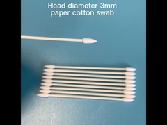 ECO 3mm 両端尖りヘッド工業用綿棒 精密清掃