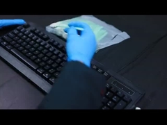 車のクリーニングのためのリント・フリー円形の黒いスポンジの泡の先端の綿棒