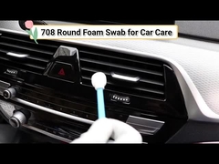 708 長柄 泡スワブ 丸型 泡スワブ 精密浄化用