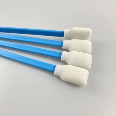 長方形の平らで青い泡のクリーニングの綿棒汚染物の速い吸収を可能にする