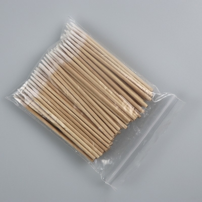 友好的な産業マイクロは木の綿棒クリーンルーム 1mm Eco を指摘しました