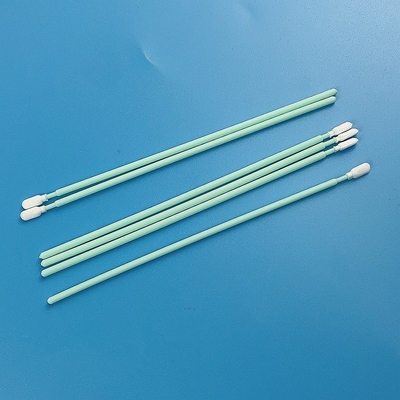 6.4"は小さいポリエステル綿棒のサンプル二重によって編まれたDacronのクリーニングの棒を受け入れた