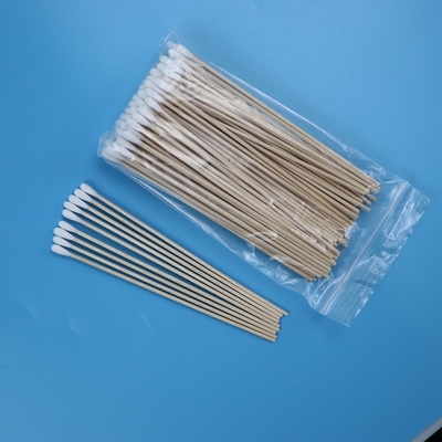 6"友好的な長い木の棒の綿棒の綿棒Eco