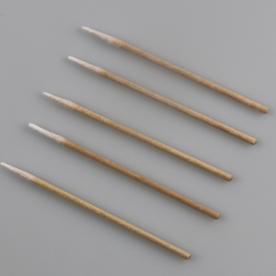 木の棒のマイクロのクリーニングのためにリント・フリー先の尖った綿棒1mm
