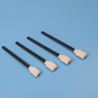 50pcs/Bagリント・フリー黒いPPは型のクリーニングのためのクリーンルームの長方形の泡の綿棒を付ける