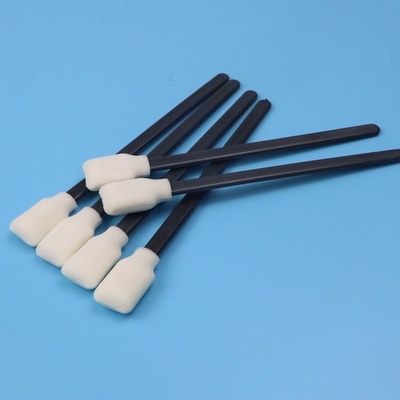 50pcs/Bagリント・フリー黒いPPは型のクリーニングのためのクリーンルームの長方形の泡の綿棒を付ける