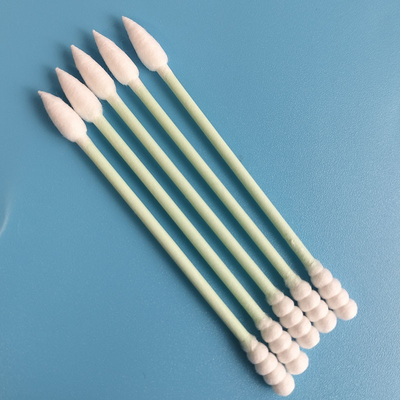 50pcs/Bag構造の取除くことのための生物分解性の緑書の棒の綿棒の綿の芽の綿棒