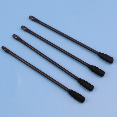 50pcs毎日の使用のための環境Frinedly黒い綿棒のアクネのクリーニングの綿の芽の綿棒