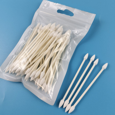 3" Ecoの構造の適用綿棒のための友好的な化粧品の綿の芽の綿棒