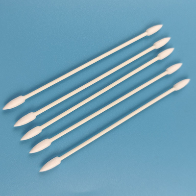 3mm Ecoの友好的なペーパー棒の倍は綿棒の構造の取除くことのための化粧品の綿棒を指した