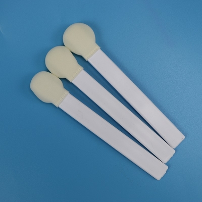 使い捨て可能なPPは30mmの医学的用途のための大きい円形のヘッド スポンジの泡の綿棒のアプリケーターを付ける