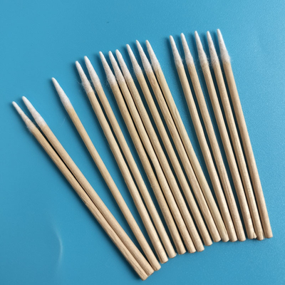 一回使用可能な木製の棒 刺青用の綿のスワブ