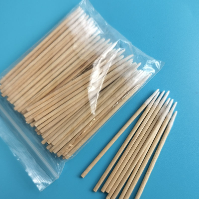 一回使用可能な木製の棒 刺青用の綿のスワブ