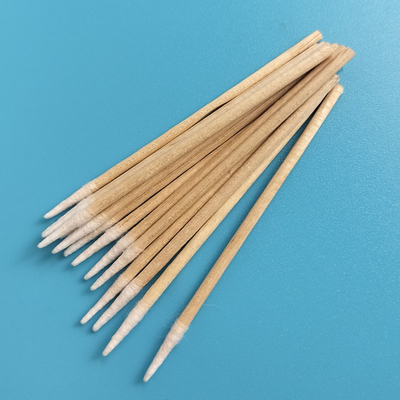 一回使用可能な木製の棒 刺青用の綿のスワブ