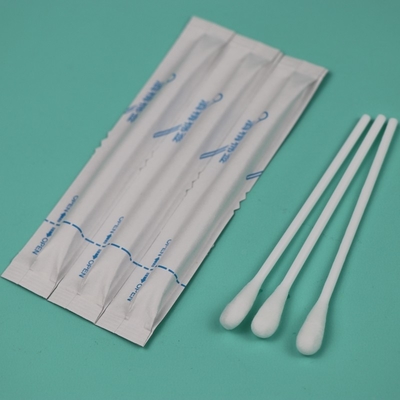 プラスチックハンドル プリウェット Qtips 医療用 綿バッド スワブ アプリケーション アルコール