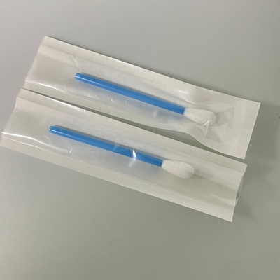 メディカル 器具 清掃 用の 青色 ホールスティック 綿 スワブ