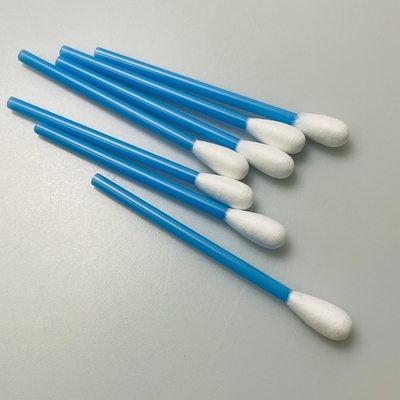 メディカル 器具 清掃 用の 青色 ホールスティック 綿 スワブ