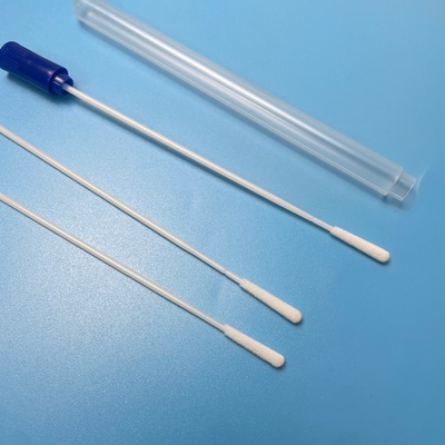 ウイルス輸送培地用使い捨て滅菌ナイロンフロッキングスワブ150mm