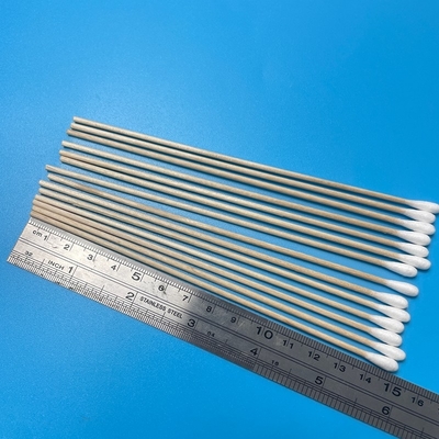 5mm 直径 綿の先 木製の綿のスワブ 150mm 長使い捨てのスワブ