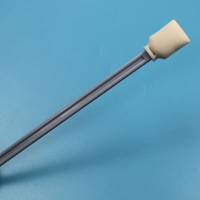 228mm リントフリー ブルー ロングハンドル 直角式 クリーンルーム スワブ 大型プリンター クリーニング 泡スワブ