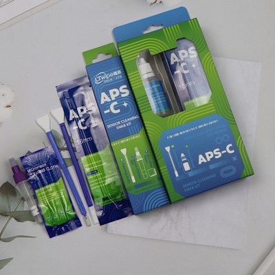 3 in 1 ポータブル ダブルエンド マイクロファイバー センサー スワブ APS-C カメラ クリーニング キット