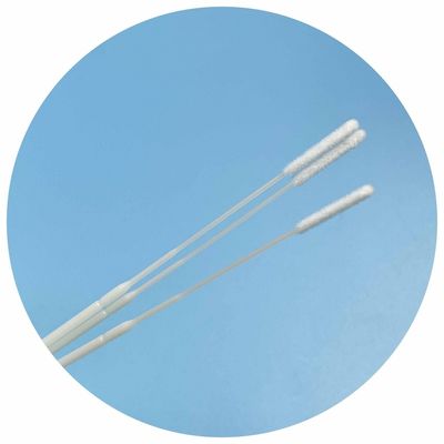 滅菌EOガスサンプリングスワブ(ナイロンフロックチップ付き)- 長さ150mm、ブレークポイントデザイン、医療/製薬試験用CE認証