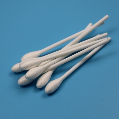 10cm PP スティック 大丸頭 綿花 医療用QTips 綿のスワブ アプリケーション