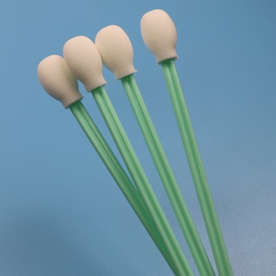 リントフリー 180mm エクストラロングハンドル 円形スポンジ 詳細スワブ プリンター 掃除 泡スワブ