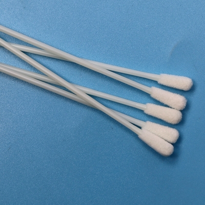 146mm 個別包装フロッキングナイロン口腔用サンプリングスワブ滅菌済み検体採取スワブ、ブレイクポイントなし、医療用