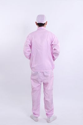 帯電防止ノッチカラーセパレーツ 上下 クリーンルーム対応 白色/青色/ピンク色/黒色