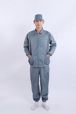 帯電防止ノッチカラーセパレーツ 上下 クリーンルーム対応 白色/青色/ピンク色/黒色