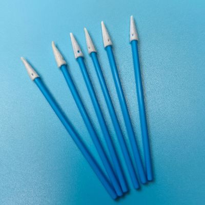 PPハンドルで精密洗浄のための尖った泡スワブ