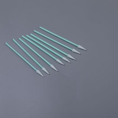鋭点ポリエステルスワブ 電子用 光学レンズ PCB キーボードギャップ 浄化 高吸収性 75mm