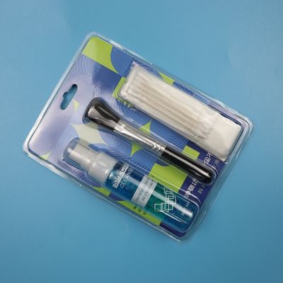 4 in 1 ポータブル マイクロファイバー クリーニングワイプ スクリーンクリーナー ラップトップレンズクリーニングキット ソリューション付き