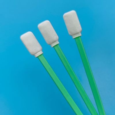 TX714 リントフリー フラットスクエアESDポリエステルスワブ 表面清掃 クリーンルームスワブ