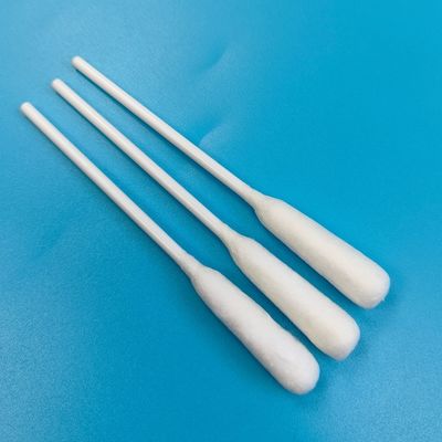 Disposable White PP Stick Big Cotton Bud Makeup Removing Qtips Skin Care Cotton Swab with 40mm Long Cotton Head