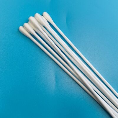 食品インフルエンザ検査のための使い捨ての壊れやすいPSスティックダクロン表面サンプル採取スワブ 口腔サンプル採集スワブ