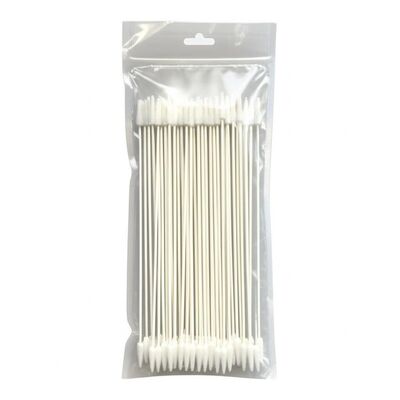 DTFプリンタークリーニングスワブ、23cmの超ロングスクエアヘッドフォームスポンジヘッド、1パック50スワブ