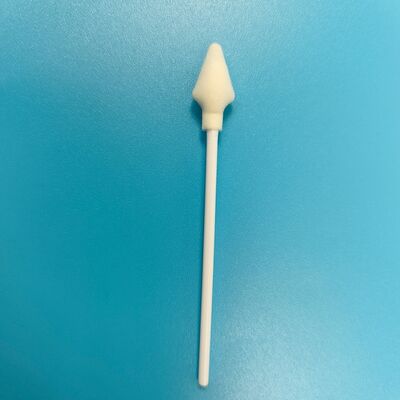 使い捨て白 PP スティック高吸収性泡カバーコットンヘッドスポンジ綿棒医療 FArrow チップ泡綿棒研究室用