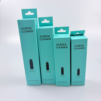スクリーンクリーナースプレーとマイクロファイバーワイプ - レンズや電子機器に安全、30/60/80/100/120mL サイズ