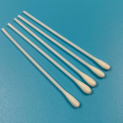 9 センチメートル PS スティック滅菌ダクロン口腔綿棒インフルエンザ検査検体収集綿棒表面サンプリング綿棒環境モニタリング用