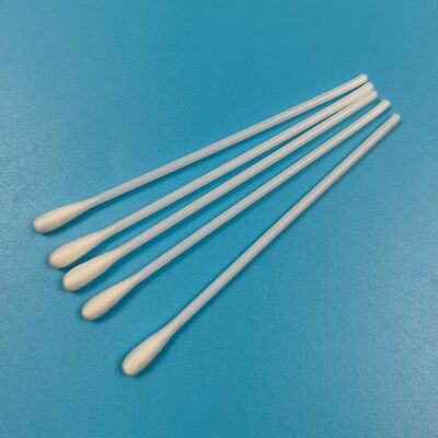 9 センチメートル PS スティック滅菌ダクロン口腔綿棒インフルエンザ検査検体収集綿棒表面サンプリング綿棒環境モニタリング用