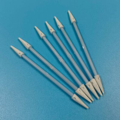 糸くずの出ないブルーハンドル 3.6 ミリメートルミニ尖ったスポンジ綿棒車のクリーニングディテール綿棒精密クリーニング ESD フォーム綿棒クリーンルーム用