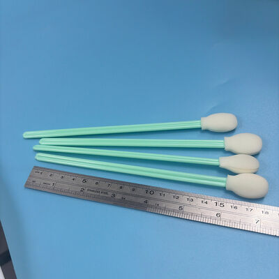 180mm 丸いスポンジスワブ - グリーンハンドル,50pcs - AC風口,ダッシュ割れ目,シートトラック&デフロスターグリル - 自動車