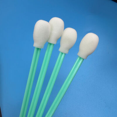 180mm 丸いスポンジスワブ - グリーンハンドル,50pcs - AC風口,ダッシュ割れ目,シートトラック&デフロスターグリル - 自動車
