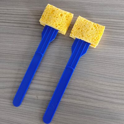 取り外し可能なセルローススポンジスティック微生物検体採取綿棒表面サンプリング綿棒環境モニタリング綿棒（実験室用）