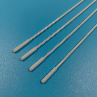 個別包装 固いABSスティック ステリル フロッキングナイロンスワブ 鼻スワブ インフルエンザ検査 サンプル採取 スワブ 口検品収集 スワブ