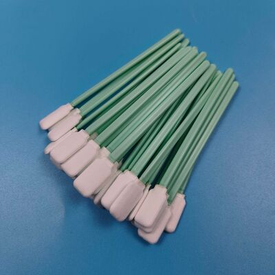 714 フラットスクエア リントフリー綿棒 静電気防止 クリーンルーム綿棒 半導体表面清掃 ESD ポリエステル綿棒 ディテーリング綿棒